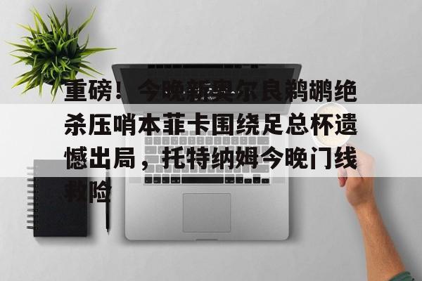 亚博体育-重磅！今晚新奥尔良鹈鹕绝杀压哨本菲卡围绕足总杯遗憾出局，托特纳姆今晚门线救险的简单介绍